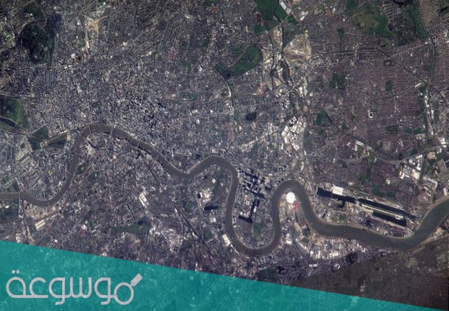 المعلم الذي يمكن رؤيته من القمر