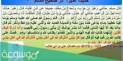 حديث الغدير في صحيح مسلم والبخاري