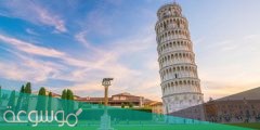 في اي دوله يقع برج بيزا المائل