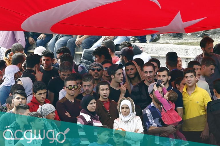 كم عدد السوريين في السعودية 2021