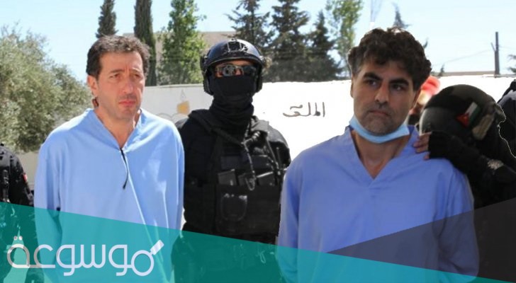 كم مدة الحكم على باسم عوض الله والشريف حسن