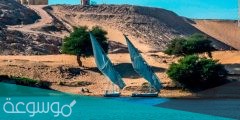 اين يصب نهر النيل