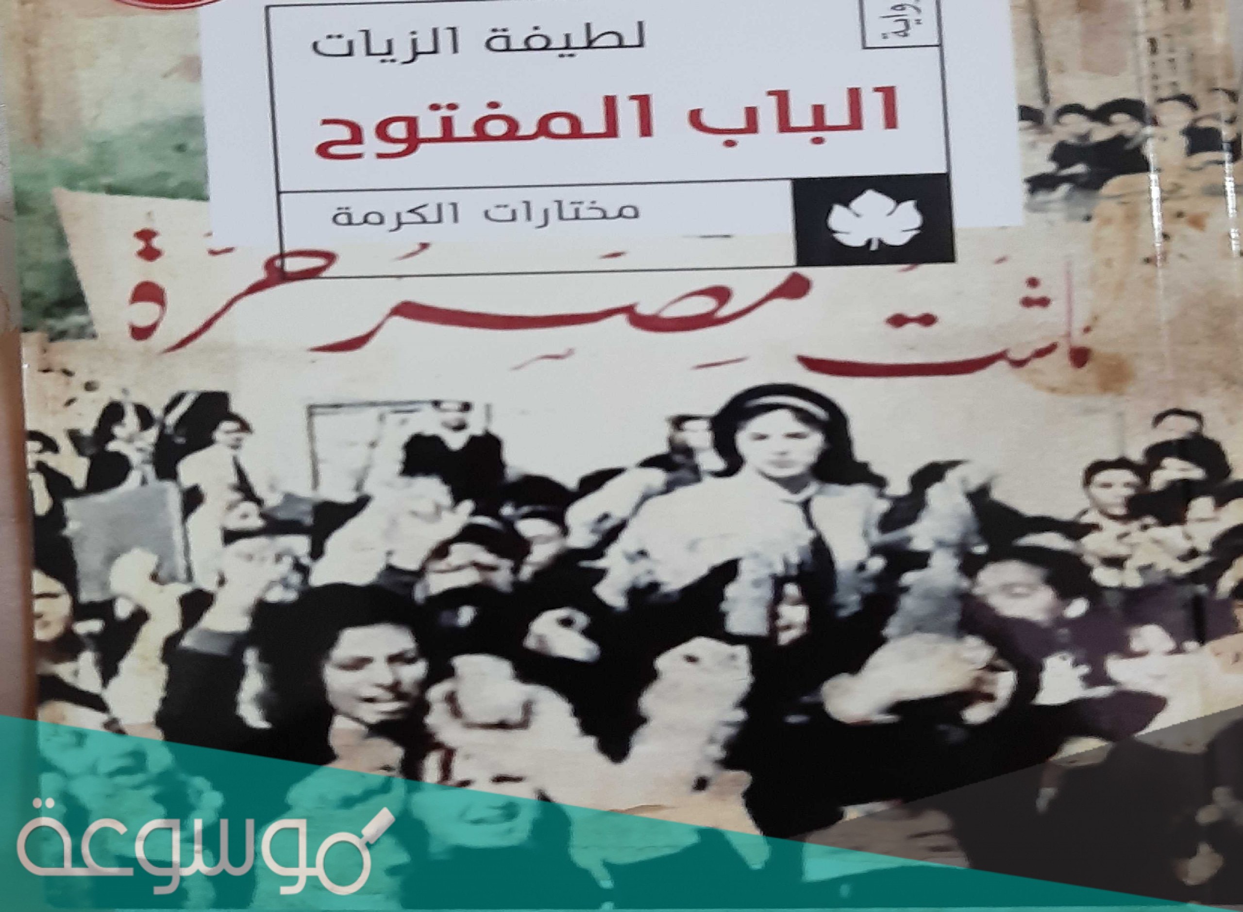 مؤلف رواية الباب المفتوح
