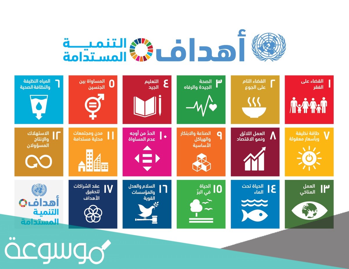 ما هي اهداف التنمية المستدامة