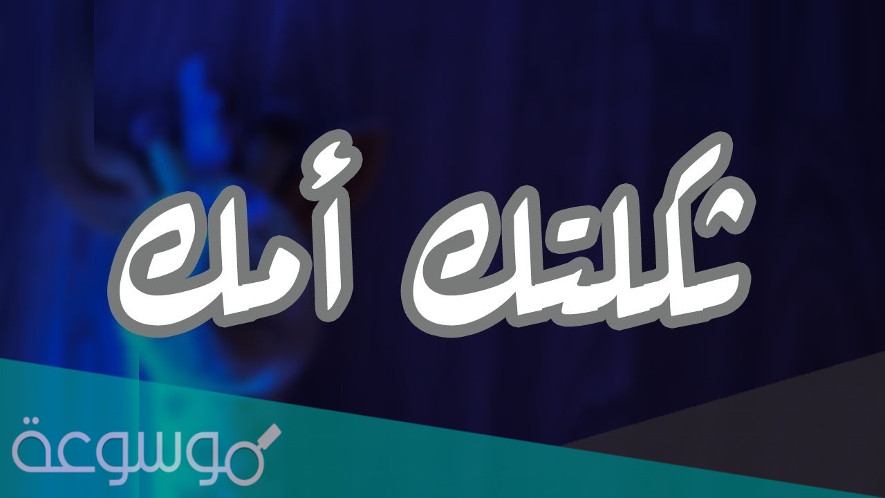 ما هو معنى ثكلتك امك