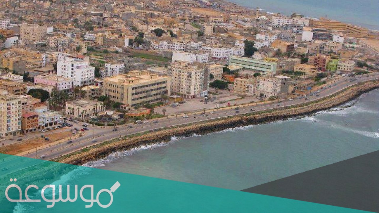 أين توجد مدينة درنه في العالم