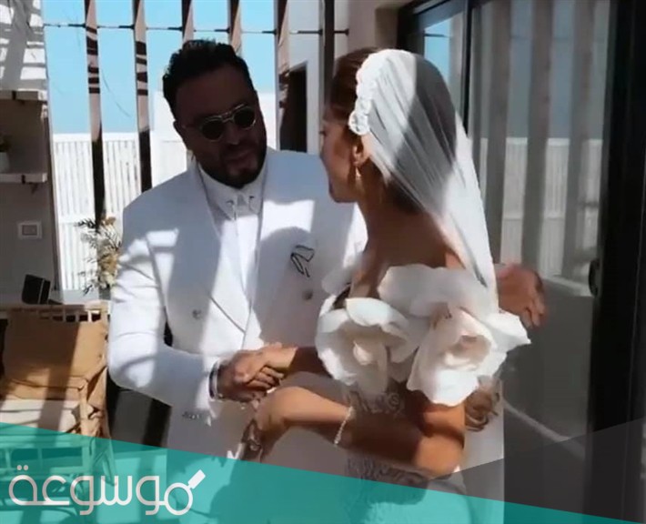 صور زواج نيللي كريم من هشام عاشور