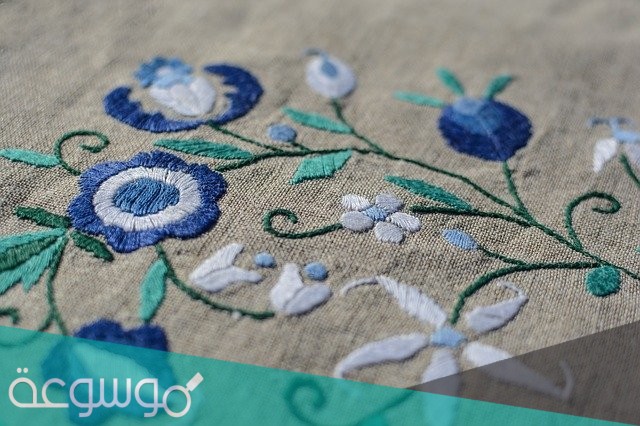 فن التطريز بالخيط يسمى بـ