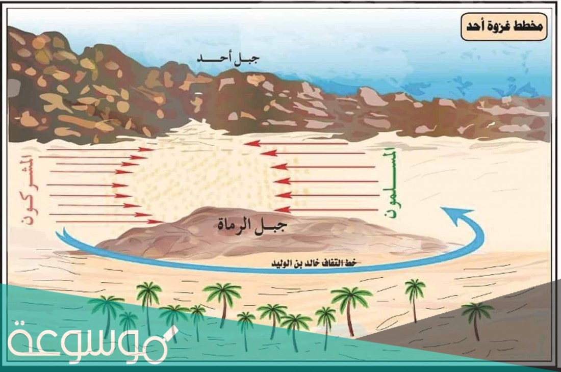 لماذا أحضر المشركون نسائهم في غزوة احد