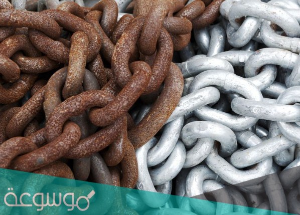لماذا يعد الحديد عنصرا بينما صدا الحديد مركب