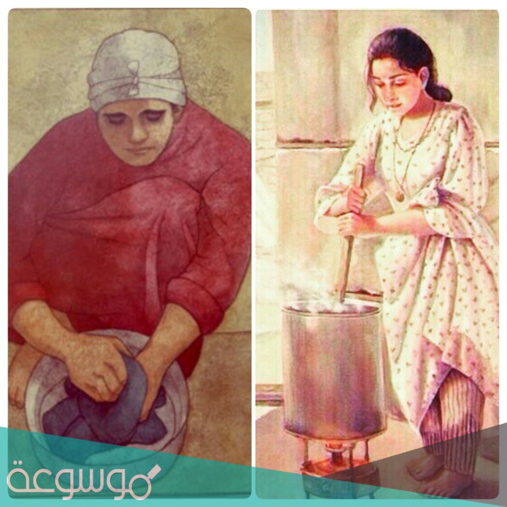 وش كانو يستخدمون قبل ادوات الغسيل للملابس