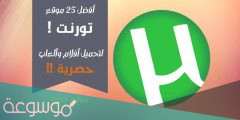 أفضل 22 موقع تورنت Torrent لتحميل ملفات مجانا