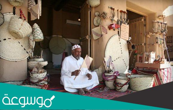 الحرف اليدوية التي تشتهر في الرياض