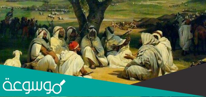 جدول رموز القبائل العربية