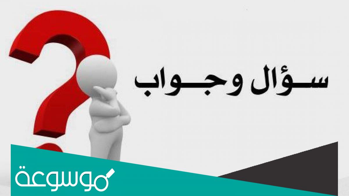 سؤال وجواب مضحك لكسب حب الناس