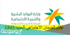 شروط الضمان الاجتماعي للموظف في السعودية 1443