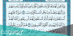 صفات المنافقين في سورة المنافقون