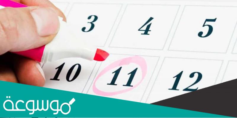 طريقة حساب الدورة الشهرية القادمة واهمية حسابها