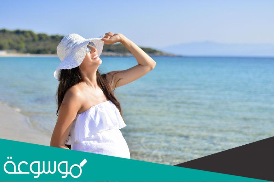 كيفية جعل الحمل آمن في الصيف