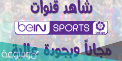 مشاهدة جميع قنوات Bein Sports الرياضية مجاناً على هاتفك
