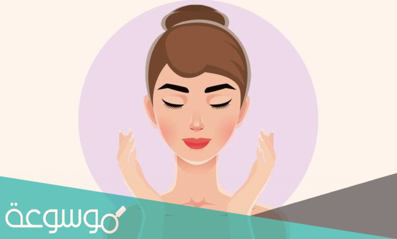 معرفة نوع البشرة بالمنديل