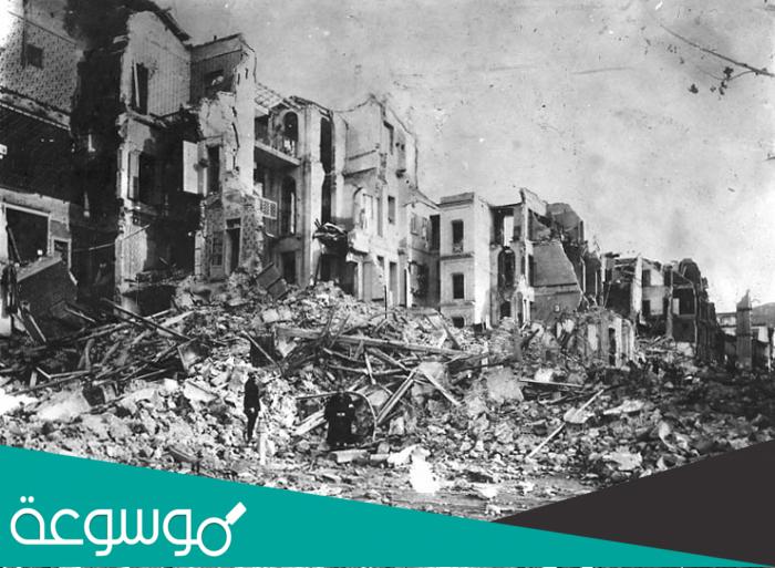 معلومات عن زلزال مسينا 1908 في ايطاليا
