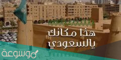 هذا مكانك يالسعودي كلمات