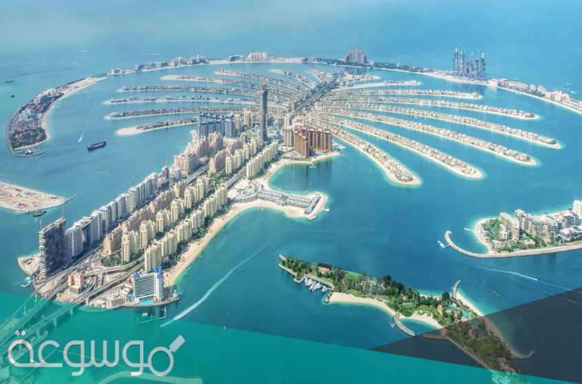 معلومات عن جزر جميرا بالصور