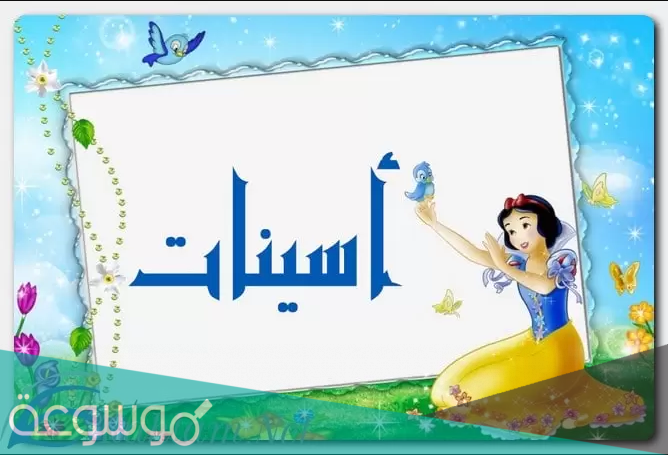 ما هو معنى اسم اسينات