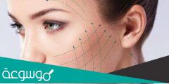 شد الوجه بالخيوط تقنية جديدة لشباب المرأة