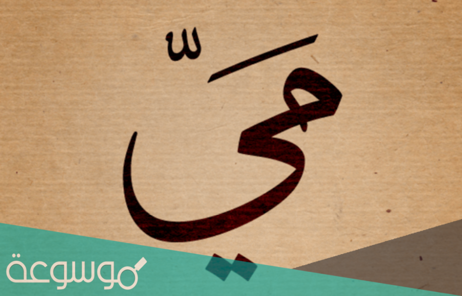 معنى اسم مي في المعجم الوسيط العربي