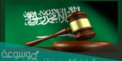 تفاصيل المادة 46