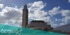 متى بني مسجد الحسن الثاني