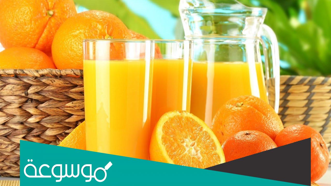تفسير رؤية عصير البرتقال في المنام حسب تفسير ابن سيرين