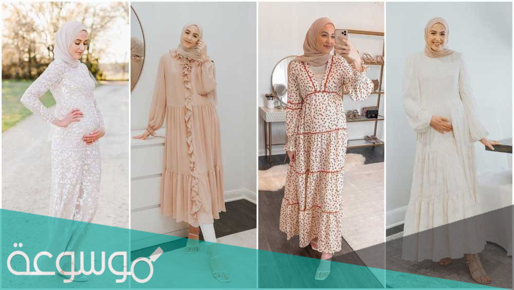 عبايات سهرة حلوة 2022 للحوامل