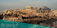 اين تقع اثينا وما هي المدن القريبة منها