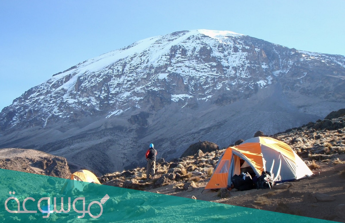 اين يقع جبل كلمنجارو على الخريطة