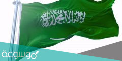 تلوين علم السعودية للاطفال