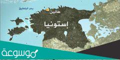 خريطة استونيا
