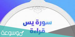 الاحاديث الصحيحة الواردة في فضل سورة يس 2022