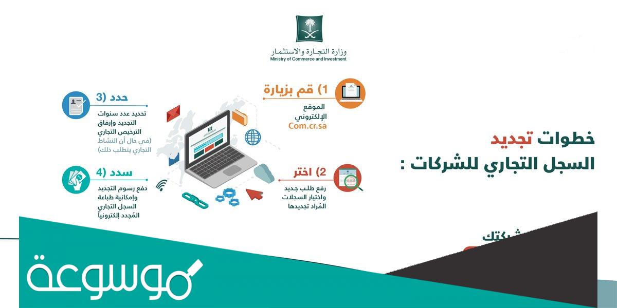 شرح طريقة فتح حساب في وزارة التجارة و اصدار سجل تجاري إلكتروني