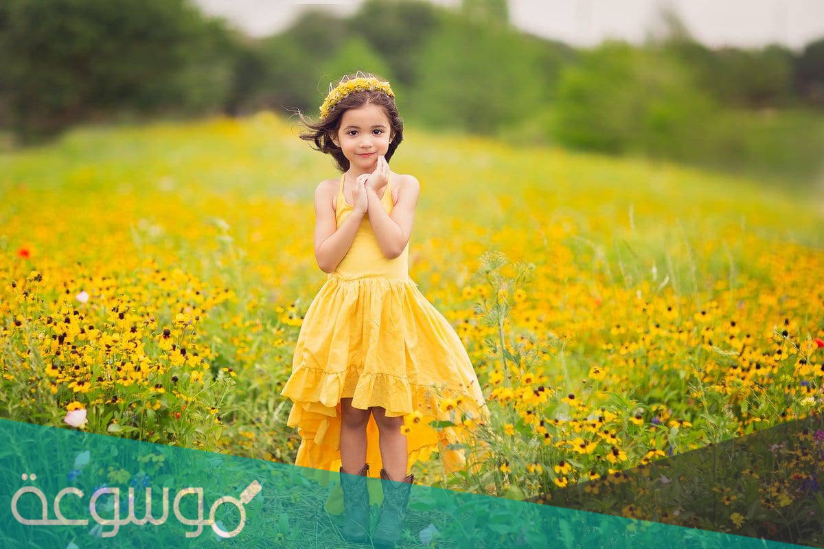 أجمل موديلات فساتين أطفال بسيطة 2022