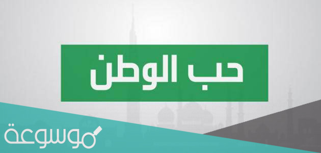 كيف تعبر عن حبك لوطنك