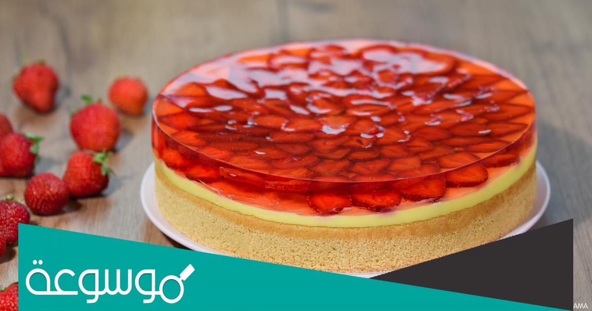 كيفية تحضير تورتة الجيلي