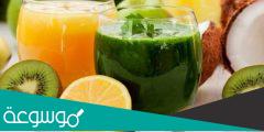 مشروبات لحرق الدهون بعد الاكل