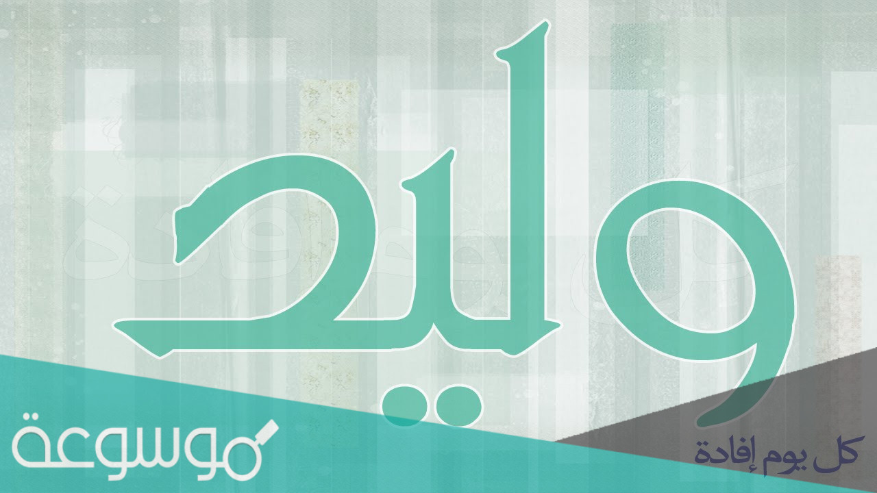 معنى اسم وليد