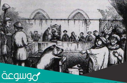 من غرائب القرون الوسطى محاكمة الحيوانات