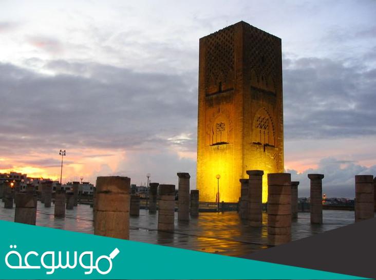هل صومعة حسان نصفها ذهب