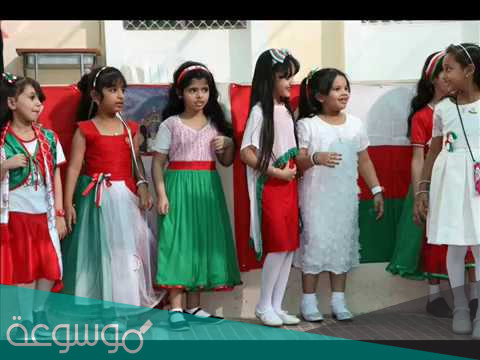 ملابس العيد الوطني العماني للاطفال