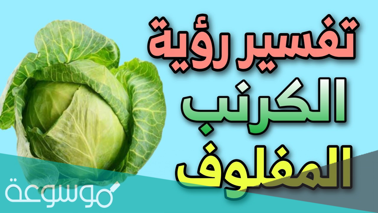 تفسير الملفوف في المنام لابن سيرين